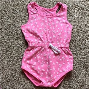 June and January Pink Star romper size 3/4